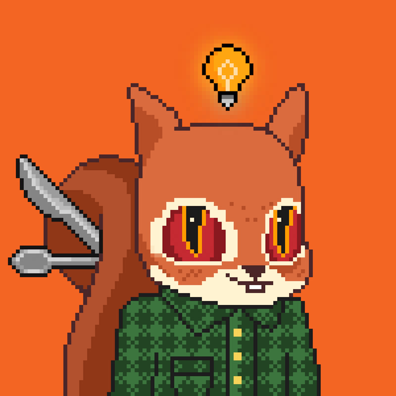 Pixel Squirrels #282